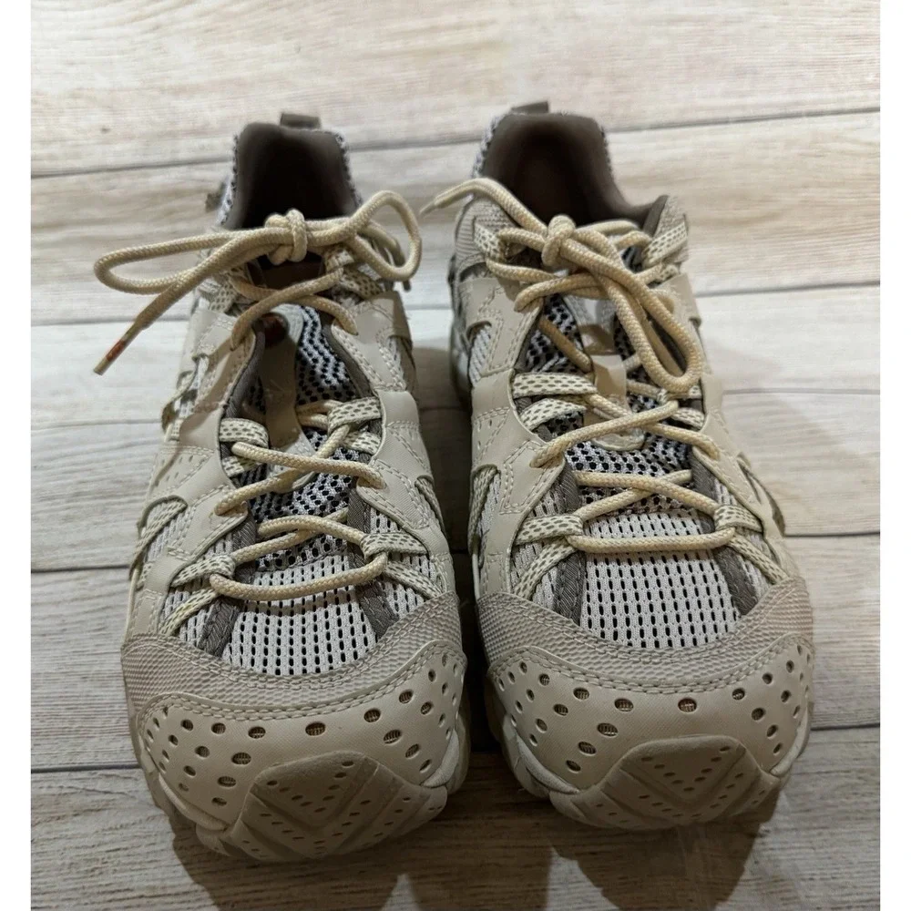 Womens Merrell Waterpro Maipo Champagne Shoes Hiking Outdoor Sz 9.5 Excellent